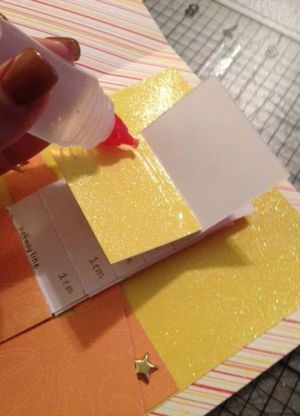 Как сделать бумажный водопад